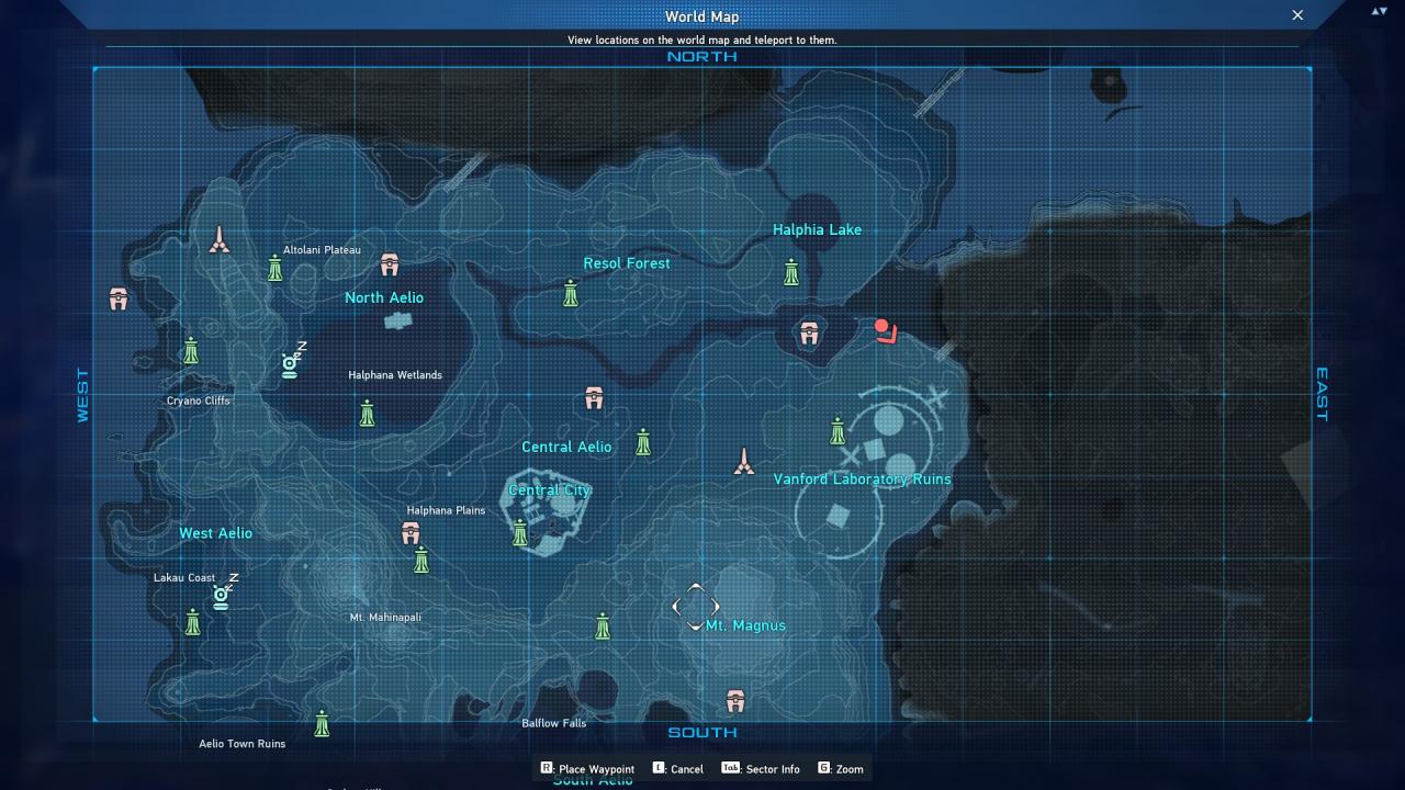 Phantasy Star Online 2 Nuevas ubicaciones de Genesis Red Crate