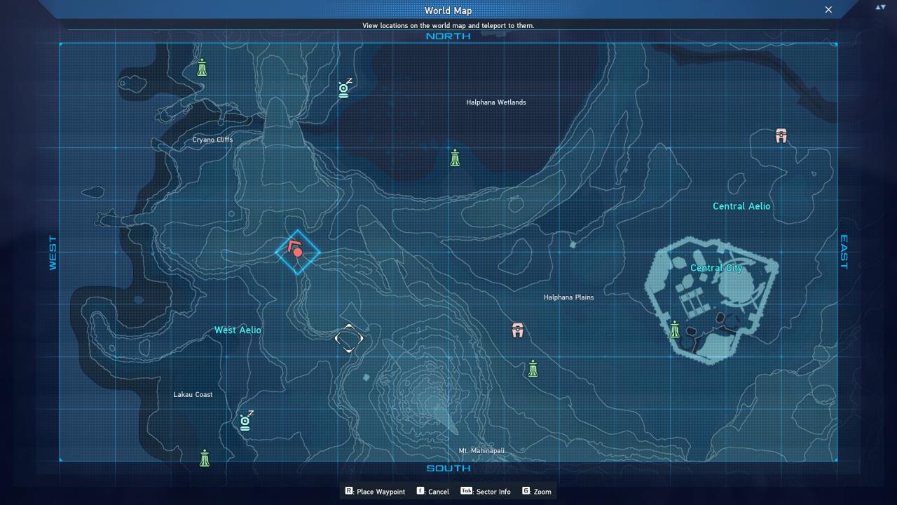 Phantasy Star Online 2 Nuevas ubicaciones de Genesis Red Crate