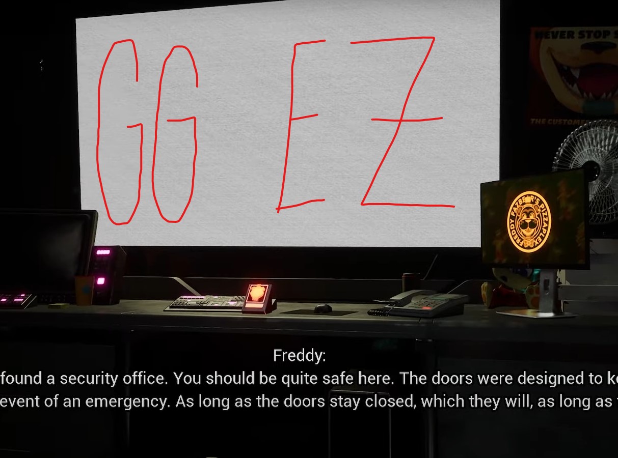 Five Nights at Freddy’s: Security Breach - Cómo escapar de Montgomery Gator en la primera persecución 9