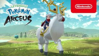 Pokémon Legends Arceus show new mounts for the player