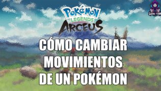 Pokémon Legends Arceus - Cómo cambiar los movimientos de un pokémon