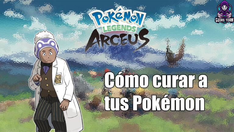 Pokémon Legends Arceus - Cómo curar a tus Pokémon y a tu personaje
