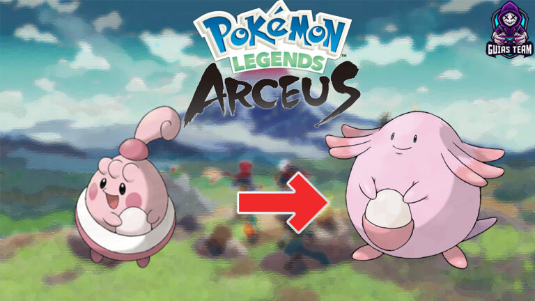 Pokémon Legends Arceus - Cómo evolucionar a Happiny en Chansey