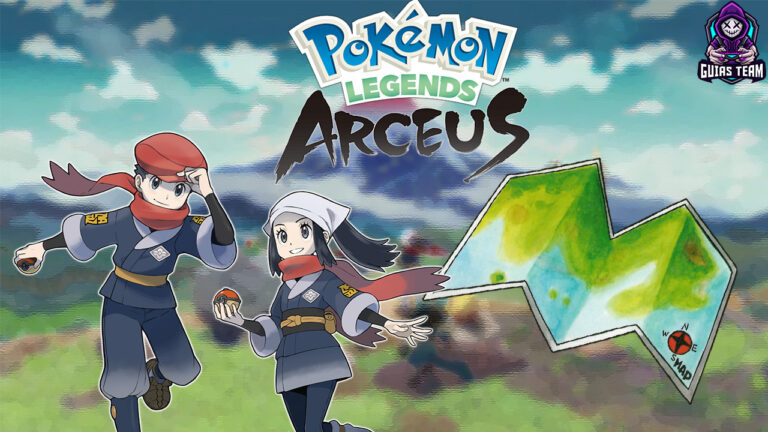 Pokémon Legends Arceus - Cómo marcar el mapa