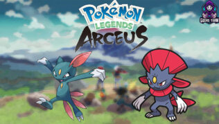 Pokémon Legends Arceus - Cómo obtener a Weavile