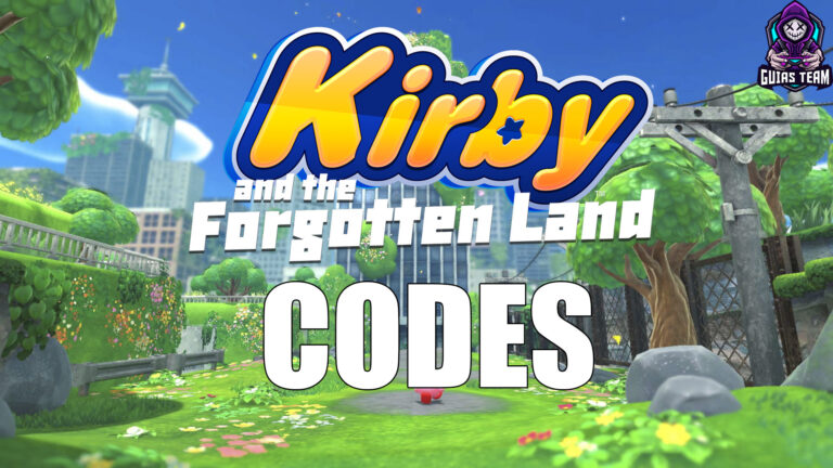 Kirby and The Forgotten Land Códigos Diciembre 2022