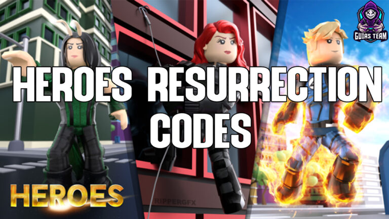 Roblox Heroes Resurrection Códigos Octubre 2022