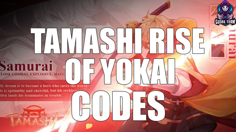 Tamashi Rise of Yokai Códigos Octubre 2022