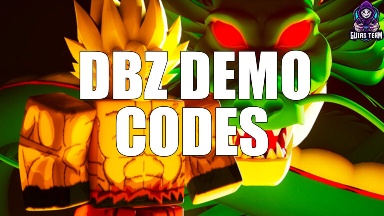 Roblox DBZ Demo Códigos Octubre 2022