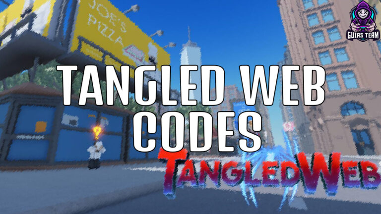 Roblox Tangled Web Códigos Octubre 2022