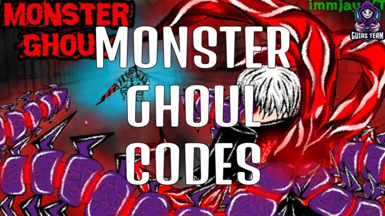 Códigos de Monster Ghoul Noviembre 2022