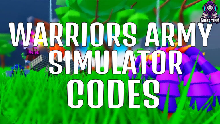 Roblox Warriors Army Simulator Códigos Enero 2023