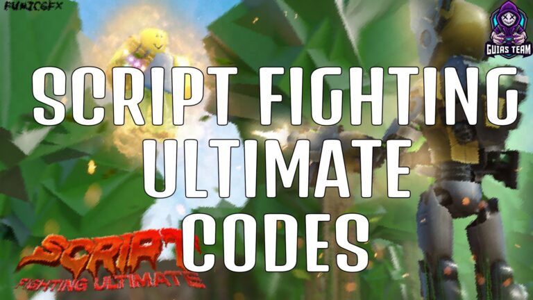 Códigos de Script Fighting Ultimate Diciembre 2022