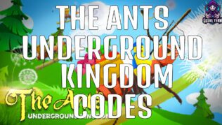 Códigos de The Ants Underground Kingdom Diciembre 2022