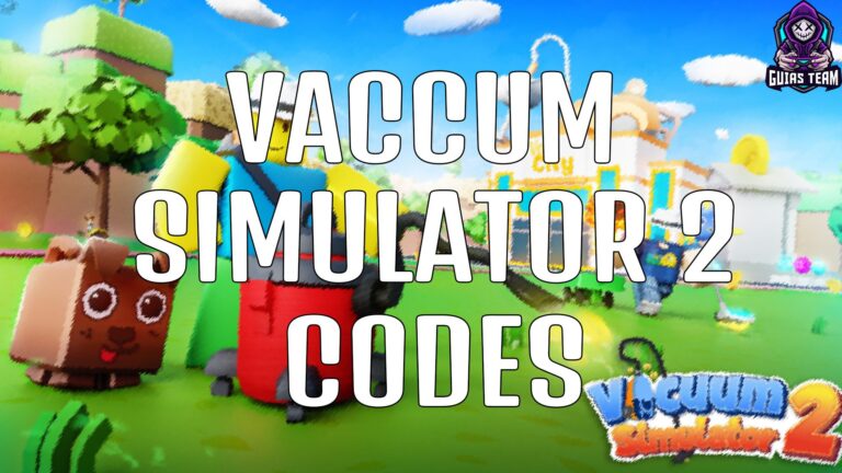 Códigos de Vacuum Simulator 2 Diciembre 2022