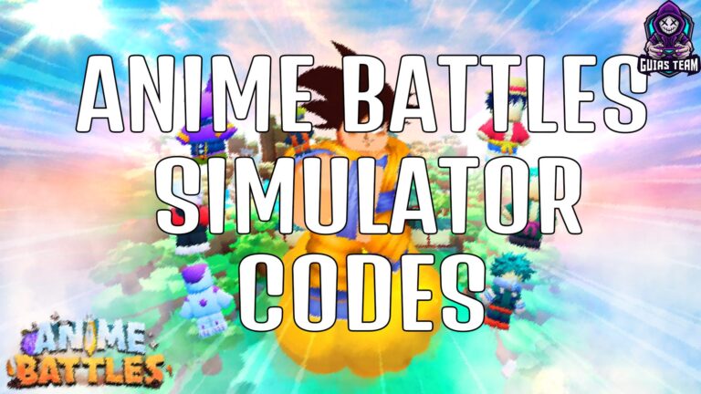 Códigos de Anime Battles Simulator Diciembre 2022