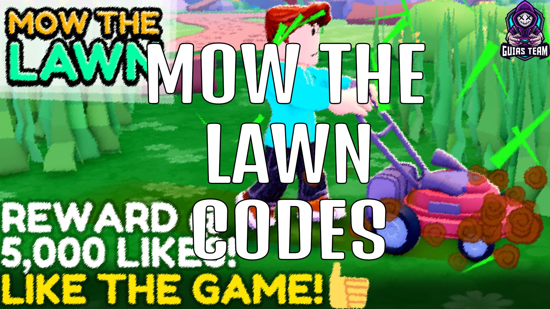 Códigos de Mow The Lawn Agosto 2022