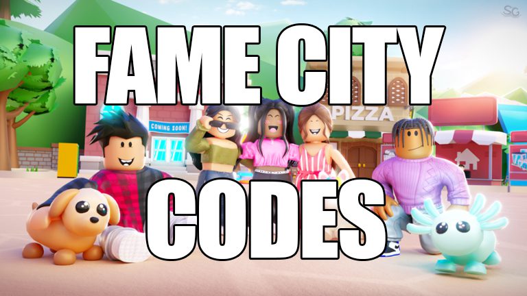 Roblox Fame City Codes (September 2022)