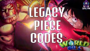 Códigos de Legacy Piece Abril 2023