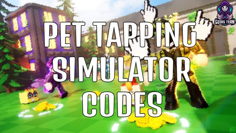 Códigos de Pet Tapping Simulator Octubre 2022