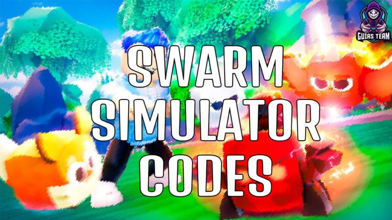 Códigos de Swarm Simulator Enero 2023