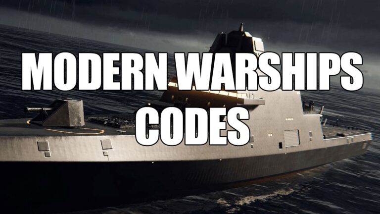 Códigos de Modern Warships (Octubre 2022)