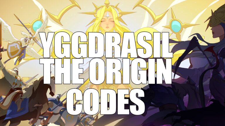 Códigos de Yggdrasil The Origin (Septiembre 2022)