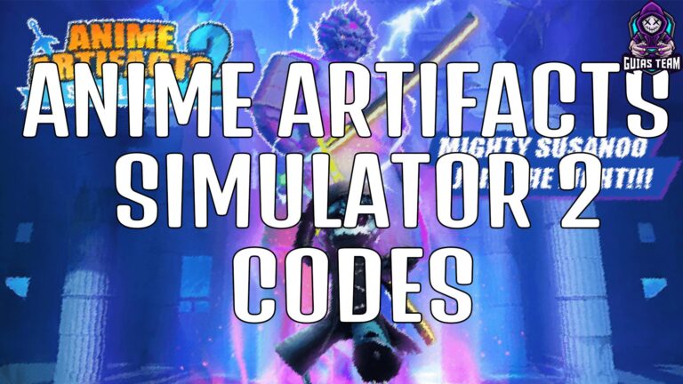 Códigos de Anime Artifacts Simulator 2 Enero 2023