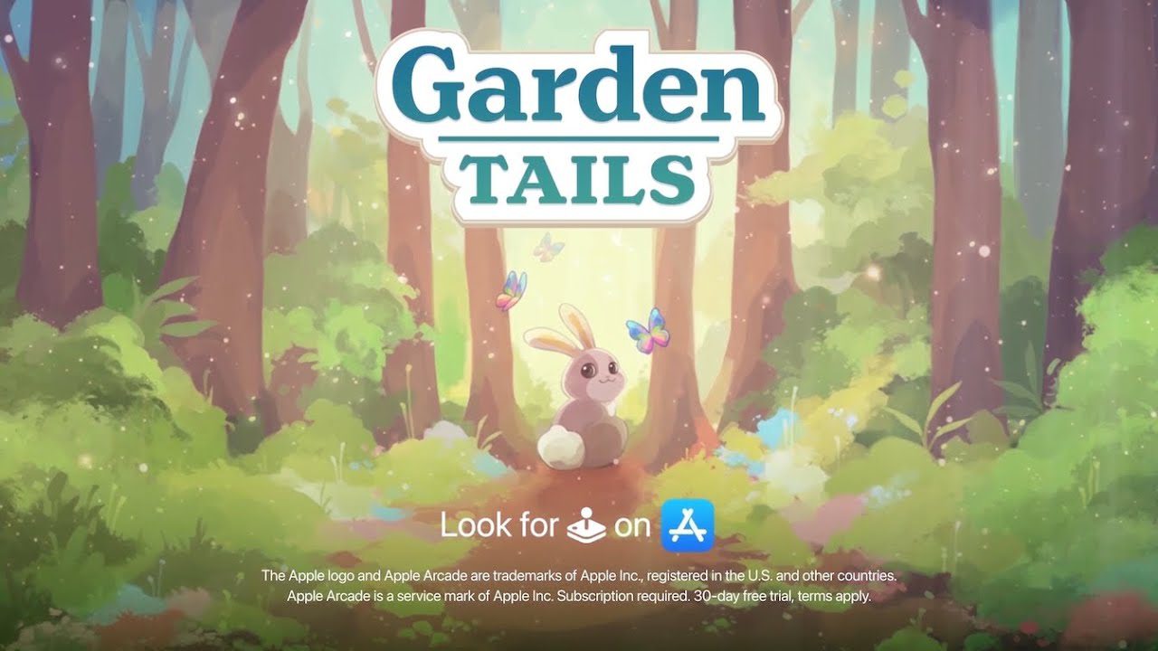 Garden Tails Match And Grow, новая игра-головоломка, доступная в Apple Arcade