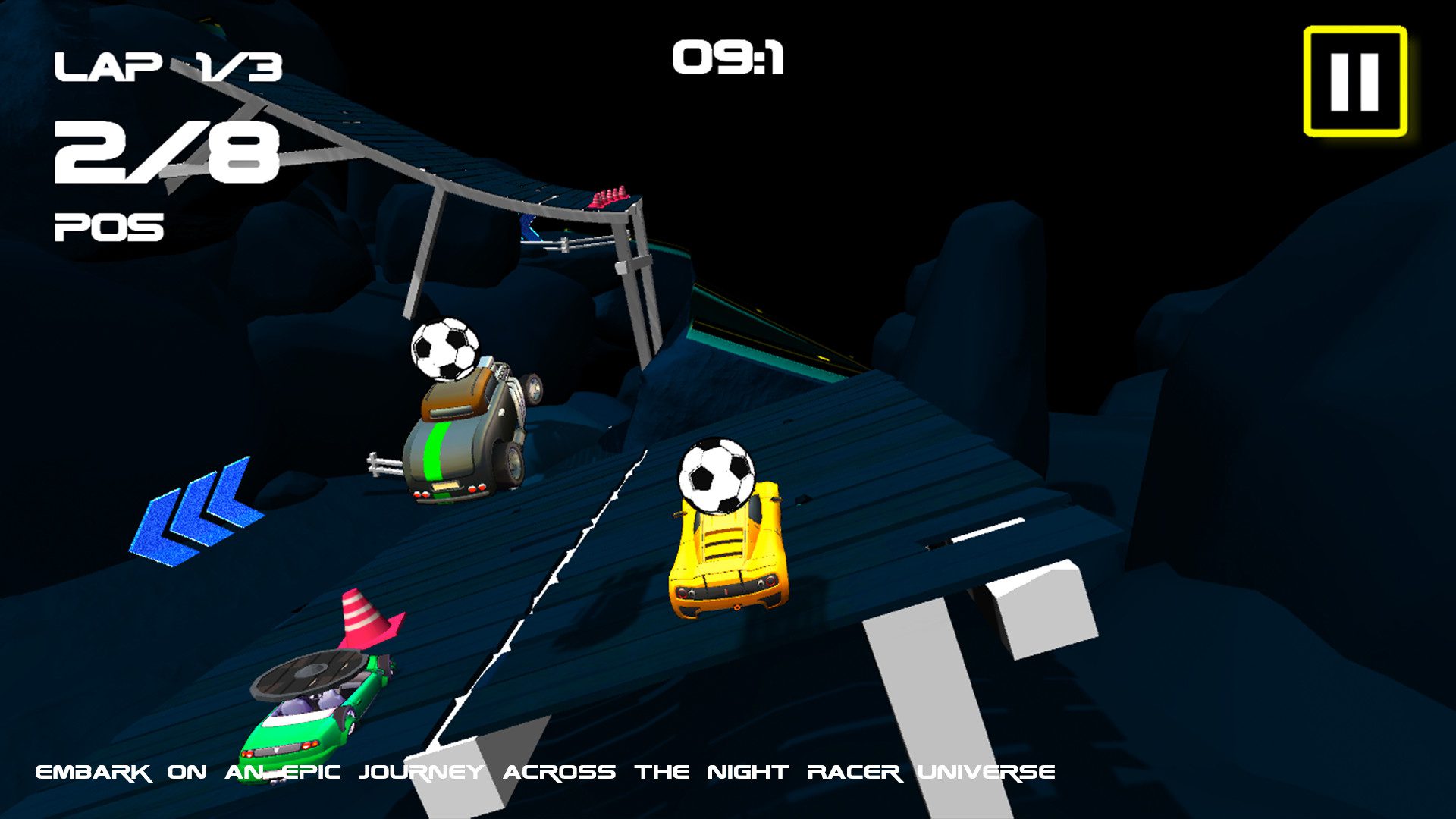 Night Racer now available on iOS and Android