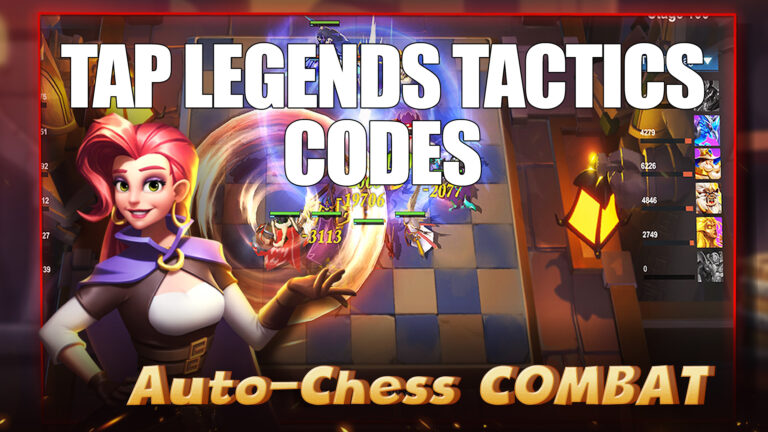 Códigos de Tap Legends Tactics (Septiembre 2022)