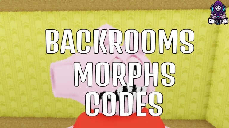 Códigos de Backrooms Morphs Noviembre 2022