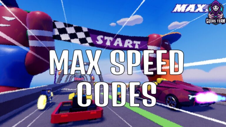 Códigos de Max Speed Diciembre 2022