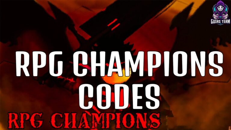 Códigos de RPG Champions Noviembre 2022
