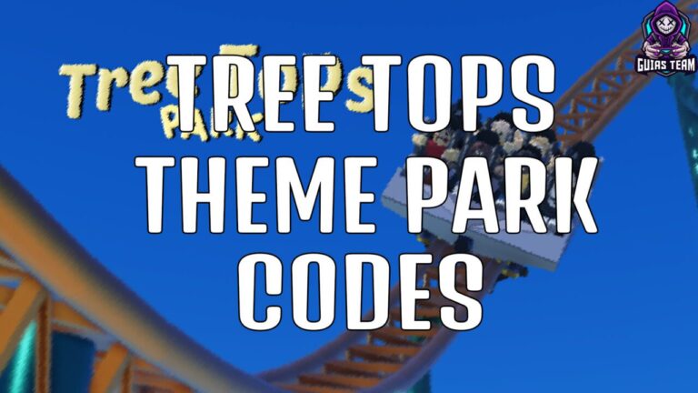 Códigos de Tree Tops Theme Park Diciembre 2022