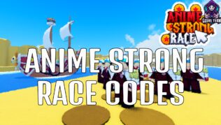 Códigos de Anime Strong Race