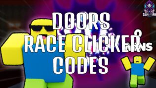 Códigos de DOORS Race Clicker Diciembre 2022