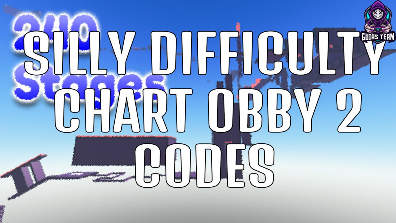Códigos de Silly’s Difficulty Chart Obby 2 Enero 2023