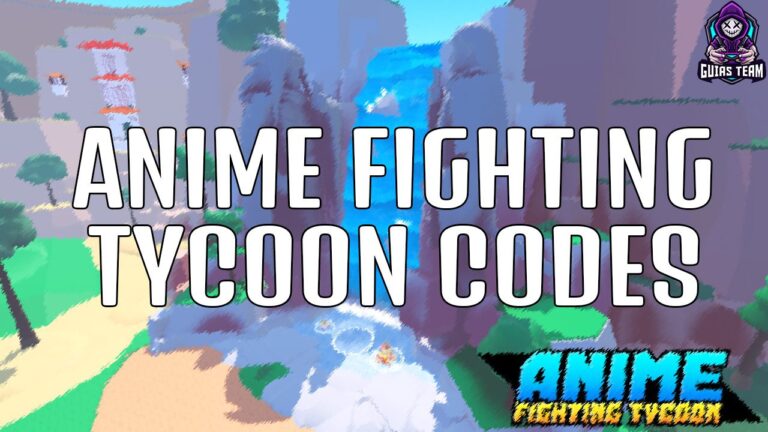 Códigos de Anime Fighting Tycoon Enero 2023
