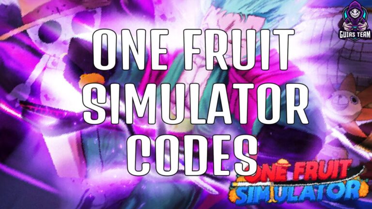 Códigos de One Fruit Simulator Enero 2023
