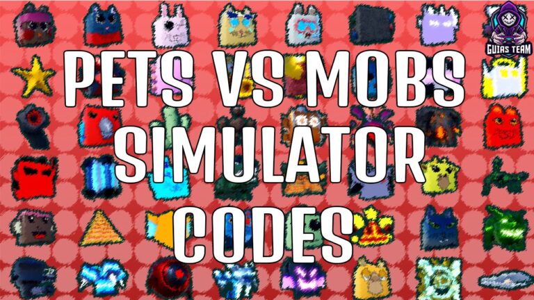 Códigos de Pets vs Mobs Simulator Enero 2023