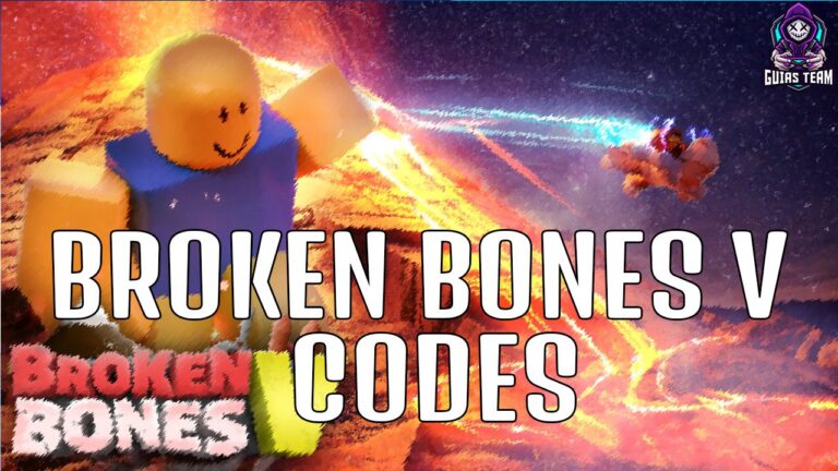 Códigos de Broken Bones 5 (Enero 2023)