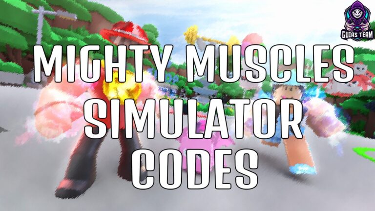 Códigos de Mighty Muscles Simulator (Enero 2023)