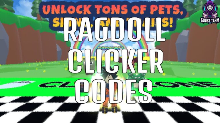 Códigos de Ragdoll Clicker (Enero 2023)