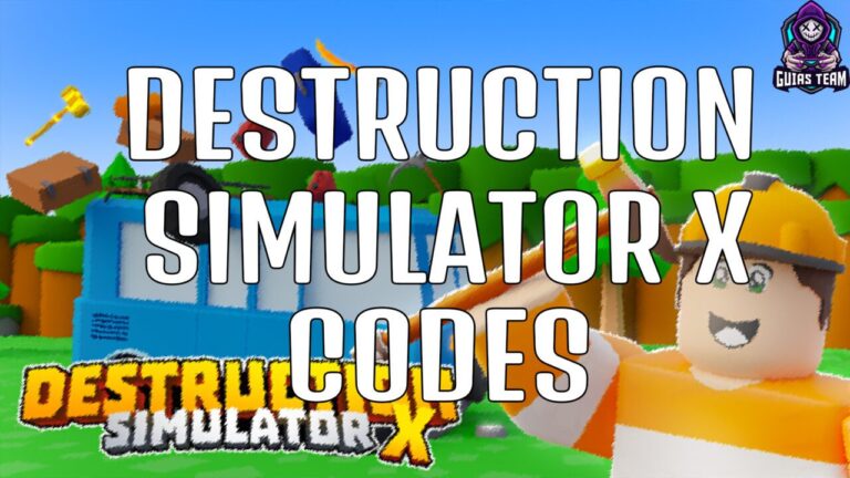 Códigos de Destruction Simulator X (Junio 2023)