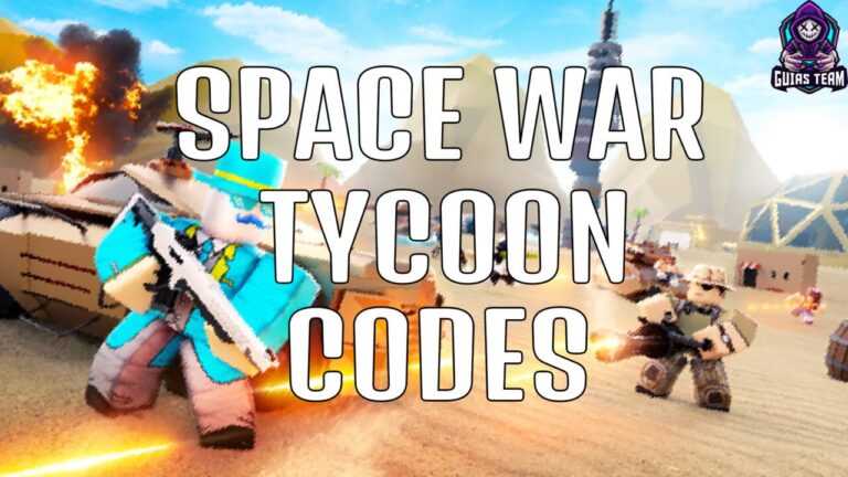 Códigos de Space War Tycoon Junio 2023