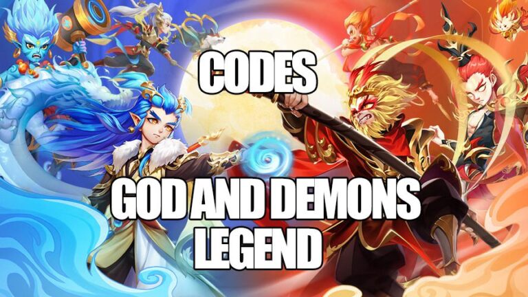 Códigos de Gods and Demons Legend (Junio 2023)