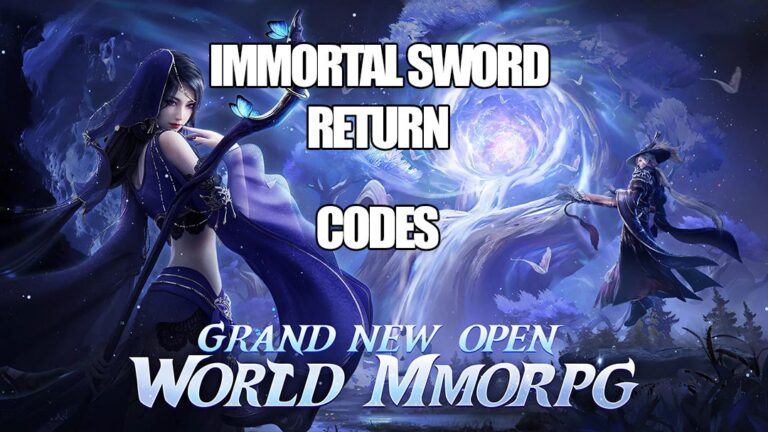 Códigos de Immortal Sword Return (Junio 2023)