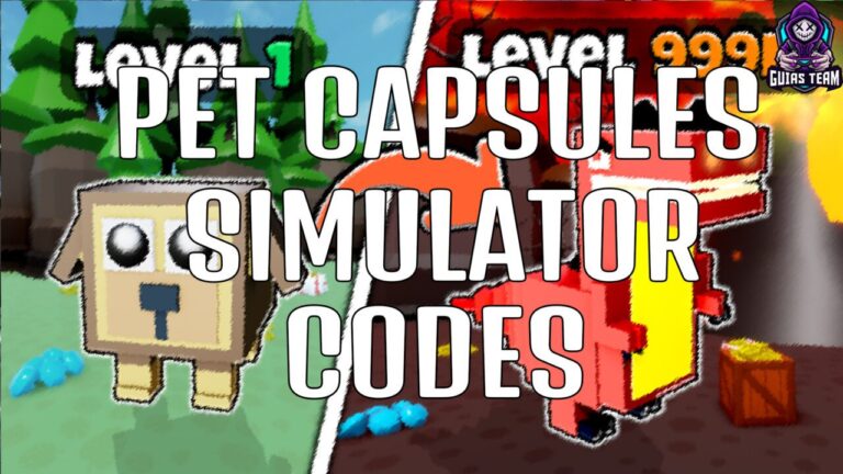Códigos de Pet Capsules Simulator (Junio 2023)